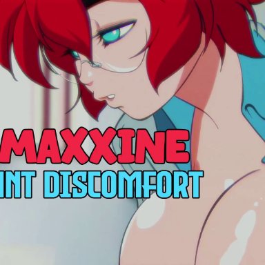 maxine (balak), anifancys, balak, big breasts, big nipples, blowjob, breasts, cum, cum in mouth, titjob, 2d, 2d (artwork), 2d animation, 2d artwork, 3d