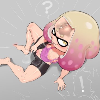 nintendo, splatoon, splatoon (series), splatoon 2, inkling, marina (splatoon), octoling, off the hook (splatoon), pearl (splatoon), dop, doplino, 1futa, 1girls, ass, breasts