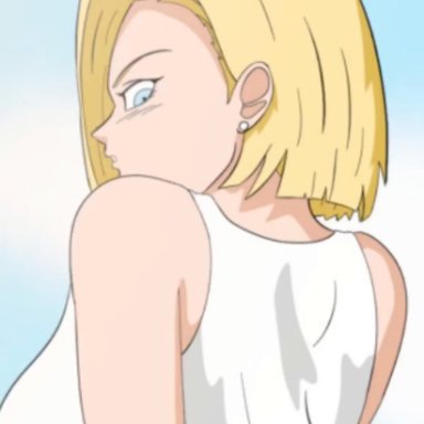 dragon ball, android 18, hercules (character), chuchozepa, angry, boob drop, breasts, money, netorare, paid, prostitution, tagme, video