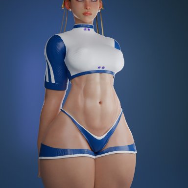 capcom, street fighter, street fighter 6, chun-li, jos bobot, asian, asian female, ass, ass focus, big ass, thick thighs, 3d, tagme