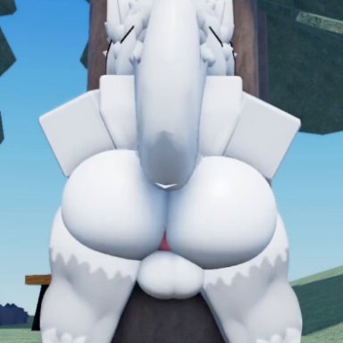 roblox, boykisser, willie piv, 1boy, 1femboy, 1male, anus, ass clap, ass clapping, ass shake, ass shaking, balls, big anus, big ass, bouncing ass