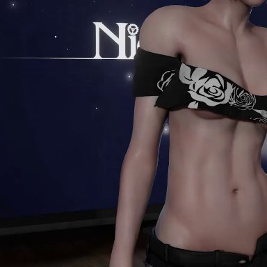 nier, nier: automata, yorha 2b, audiodude, lazyprocrastinator, 1boy, 1girls, abs, android, ankle grab, beauty mark, bed, big ass, blowjob, boots