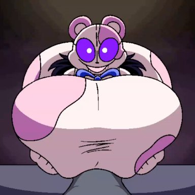 five nights at freddy's, creepi (gremlingrounded), vanny (fnaf), gremlingrounded, ass bigger than head, bodysuit, breasts bigger than head, casual, clothed, doll, doll girl, dumptruck ass, female, horny, horny female