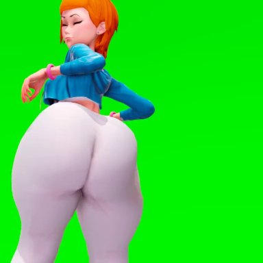 ben 10, cartoon network, gwen tennyson, prevence, 1girls, aged up, ass, ass expansion, bottom heavy, bouncing ass, clapping cheeks, curvaceous, curvy, dumptruck ass, expansion