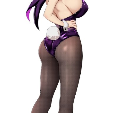 rwby, glynda goodwitch, lainart, 1girls, ass, big ass, blonde hair, breasts, bunny ears, bunny girl, bunnysuit, female, glasses, green eyes, large breasts