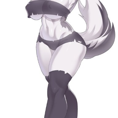 helluva boss, loona (helluva boss), weelzelu, 1girls, anthro, big breasts, breasts, busty, canid, canid demon, canine, clothing, demon, demon girl, ear piercing