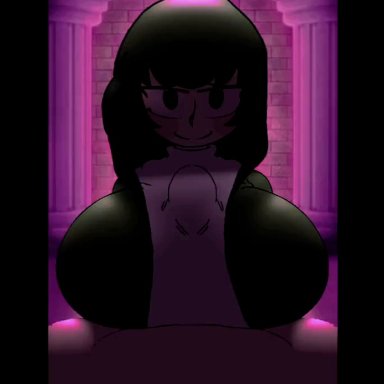 beat banger, storyshift, undertale, undertale (series), undertale au, chara, storyshift chara, luxuzelxd (artist), cum, cum inside, paizuri, pleasure face, pleasured, pleasured face, pov