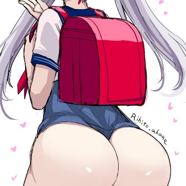 sousou no frieren, frieren, rihito akane, 1girls, ass, breasts, bubble butt, elf, elf ears, elf female, female, green eyes, large ass, light skin, light-skinned female