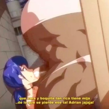 miraculous ladybug, marinette cheng, marinette dupain-cheng, angelauxes, blowjob, fat man, forced, mexican male, older male, rape, censored, tagme, video
