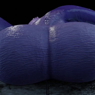 selena (omniman107), moogan, anthro, balls clenching, dragon, futanari, huge cock, huge testicles, purple skin, scalie, sloshing balls, taker pov, view from below, tagme, video