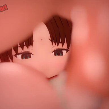 fate (series), fate/stay night, tohsaka rin, infected heart, magicalmysticva, mating press, twintails, vaginal penetration, 3d, 720p, animated, sound, tagme, video