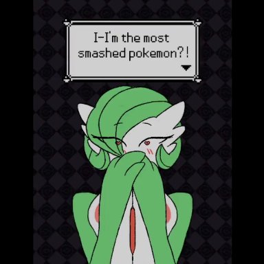 beat banger, nintendo, pokemon, gardevoir, pok&#233;mon (species), 1boy, 1boy1girl, 1girl1boy, blushed, cum, cum in pussy, cum inside, female, pokephilia, vaginal