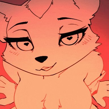 aggressive retsuko, aggretsuko, sanrio, shikabane, shikabane (aggressive retsuko), shikabane (aggretsuko), freeedon, &lt;3 eyes, anthro, bodily fluids, bottomless, bottomless female, clothed, clothing, cum