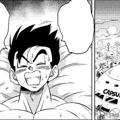 dragon ball, dragon ball z, angela, bulma briefs, erasa, son gohan, videl, prince vegeta, yamamoto doujin, 1boy, 3girls, 69, 69 position, anal, anal sex