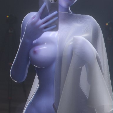 blizzard entertainment, overwatch, overwatch 2, widowmaker, diescope, 1girls, breasts, cloth, detailed background, female, female focus, female only, female solo, glowing, glowing eyes