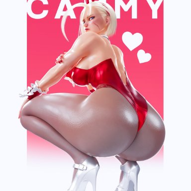 street fighter, street fighter 6, valentine's day, cammy white, mikadawn, big ass, dat ass, huge ass, pawg, 3d