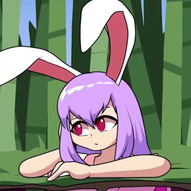 touhou, reisen udongein inaba, invadernoodles, zedrin, cum inside, cumflation, huge breasts, inflation, lactation, pussy juice, squirting, tentacle, tentacle pit, tentacle sex, vaginal penetration