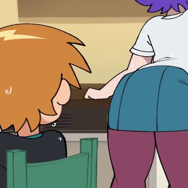 scott pilgrim, ramona flowers, scott w pilgrim, cappulait, aphrodisiac, cum inside, riding penis, vaginal penetration, wet pussy, tagme, video