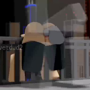 roblox, robloxian, vetdud2, 1boy, 1girls, ass, balls, floating penis, penis, pussy, railing, sex, skyscraper, vaginal penetration, 3d