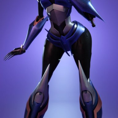 hasbro, transformers, transformers prime, arcee, arcee (prime), smitty34, 1girls, alien girl, ass, athletic, athletic female, big ass, big breasts, blue eyes, breasts