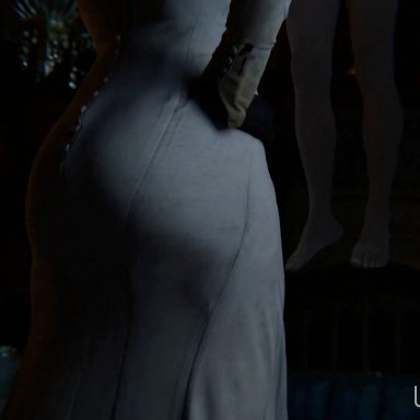 resident evil, resident evil 8: village, alcina dimitrescu, ulfsark3d, big breasts, blowjob, cum, 3d, animated, blender, tagme, video