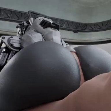 titanfall, spectre (titanfall), chittercg, 1male, ambiguous gender, android, big ass, big butt, big penis, bottom on top, bubble ass, bubble butt, femboy, huge ass, huge butt