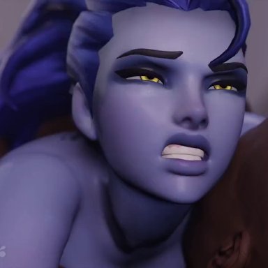 overwatch, overwatch 2, widowmaker, deplaps72, big ass, big breasts, cowgirl position, dark-skinned male, plap, rough sex, vaginal penetration, tagme, video