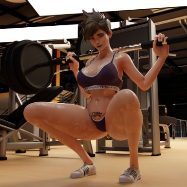 activision, blizzard entertainment, overwatch, overwatch 2, lena oxton, tracer, legalshotax3, nishikt, 1girls, ass, big ass, big breasts, breasts, busty, chest