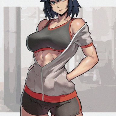 kill la kill, matoi ryuuko, stopu, abs, clothing