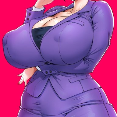 kisuu, big ass, big butt, clothed female, female, glasses, huge ass, huge breasts, huge butt, large ass, large breasts, milf, teacher, teacher clothing, teacher outfit