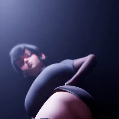 hotel transylvania, sony corporation, sony pictures animation, anon, mavis dracula, sprankeez, big ass, big breasts, dat ass, dumptruck ass, facesitting, giantess, goth, hands on hips, looking down