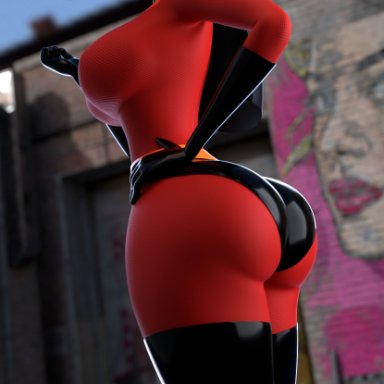 the incredibles, violet parr, smitty34, aged up, big ass, big breasts, big butt, female, female only, like mother like daughter, solo, 3d, high res