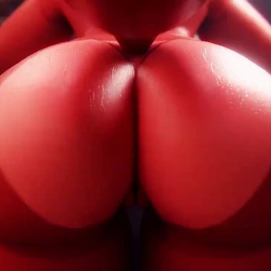 five nights at freddy's, fredina's nightclub, fexa, fexa (cryptia), foxy (fnaf), skxx elliot, anthro, anus, ass, ass focus, big ass, big thighs, bouncing ass, dat ass, female