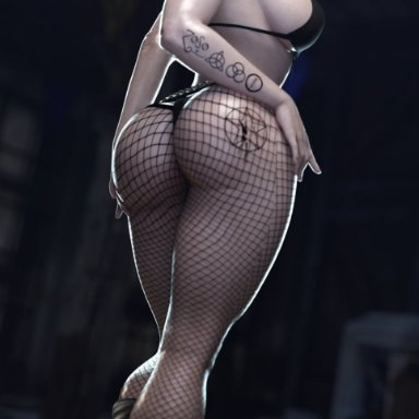 batman (series), dc, dc comics, harleen quinzel, harley quinn, smitty34, 1girls, ass, big ass, big breasts, big titty goth, bottom heavy, breasts, bust, busty