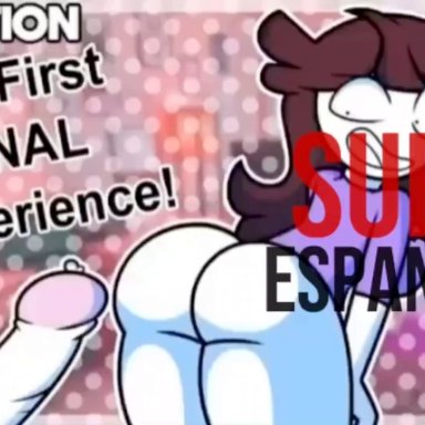 jaiden animations, jaidenanimations, youtube, jaiden, jaiden friend, lewdheart, semidraws, 1boy, 1boy1girl, 1girls, 1male, anal, anal sex, anilingus, ass