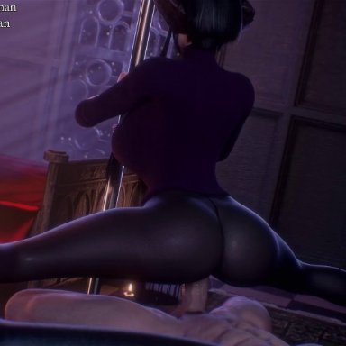 tekken, tekken 7, eliza (tekken), bouquetman, kassioppiava, big ass, big breasts, cum inside, dat ass, girl on top, huge breasts, reverse cowgirl position, sound, tagme, video