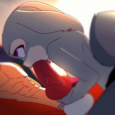 disney, zootopia, judy hopps, nick wilde, gasprart, abs, animal genitalia, animal penis, anthro, anthro on anthro, anthro penetrated, anthro penetrating, anthro penetrating anthro, balls, big penis