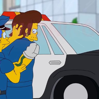 the simpsons, marge simpson, snake jailbird, xxxkawai, blowjob, cheating, cheating wife, cop, criminal, female, male, milf, vaginal penetration, 1080p, 2d