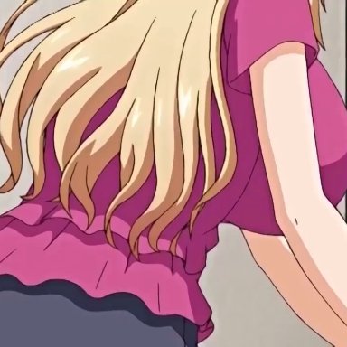 watase otoha, poro, big ass, big breasts, blonde hair, blue eyes, cum, incest, milf, panties aside, stepmother and stepson, vaginal penetration, tagme, video