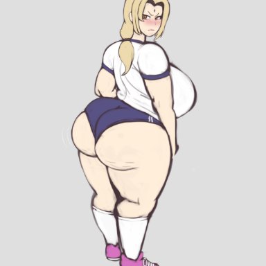 boruto: naruto next generations, naruto, naruto (classic), naruto (series), naruto shippuden, naruto: the last, shounen jump, shueisha, weekly shonen jump, tsunade, crossnsfw, 1girls, ass, bbw, big ass