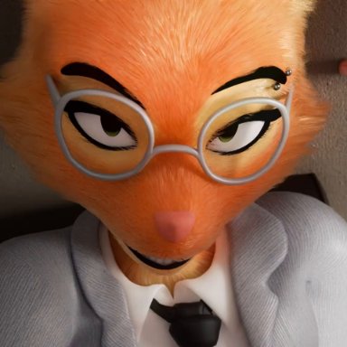 dreamworks, the bad guys, universal studios, diane foxington, furromantic, 1boy, 1girls, 5 fingers, anthro, anthro female, anthro focus, anthro on human, anthro penetrated, athletic female, bedroom eyes