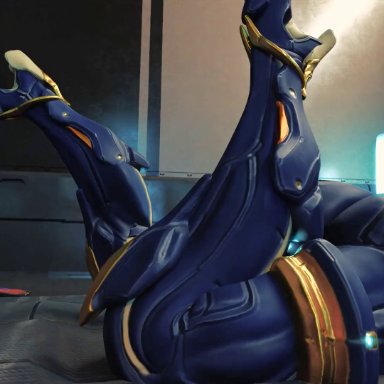 warframe, equinox (warframe), equinox prime (warframe), roroboros, 2boys, alien, anal, anal sex, anus, ass, ass focus, backsack, big ass, big butt, big penis