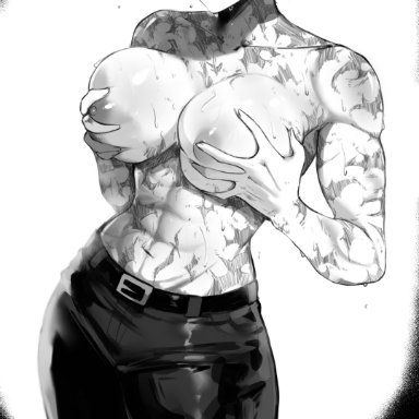 jujutsu kaisen, zenin maki, masoq095, titties, tagme