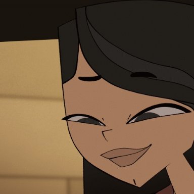 total drama island, heather (tdi), coolerinker, inker comics, inkershike, 1boys, 1girls, asian female, bedroom eyes, big breasts, breasts, cum, cum on breasts, cum on face, cumshot