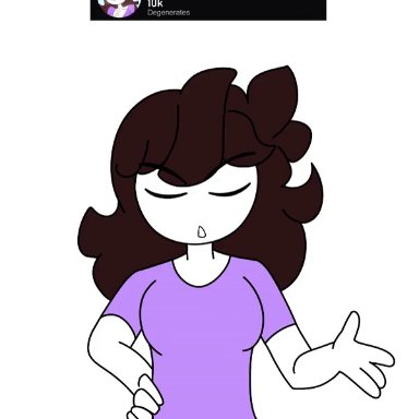 jaiden animations, jaidenanimations, youtube, jaiden, 1girls, ass expansion, big breasts, blush, breast expansion, breasts, brown hair, butt expansion, female only, greenfactory (sound), hips