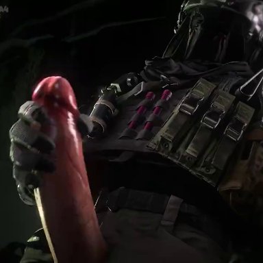 call of duty, k&#246;nig, konig, scarlena4, beating off, beefy, breath, breathing, circumcised, circumcision scar, daddy, fully clothed, gay, gay male, giant penis