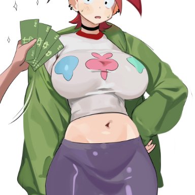 frankie foster, nia (nia4294), 1girls, blush, embarrassed, hourglass figure, money, navel, paying, prostitution, sucking, sucking penis, comic