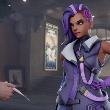 blizzard entertainment, overwatch, overwatch 2, olivia colomar, sombra, aphy3d, misuzugon, opennsfwsp, 1boy, 1boy1girl, 1female, 1girl1boy, 1girls, 1male, anal