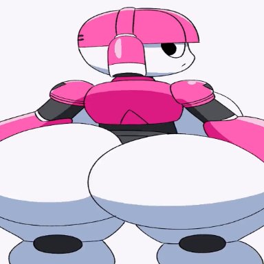 mya (dorahden), tansau, 1girls, android, big ass, curvy, horny female, looking back, robot, robot girl, sexbot, twerking, animated, sound, tagme