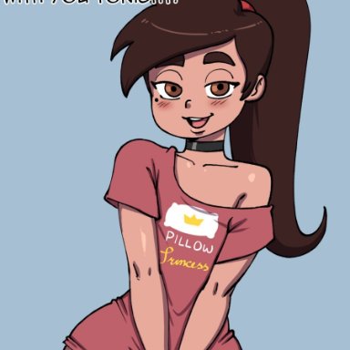 star vs the forces of evil, marco diaz, princess marco, darkeros13, 1boy, 1femboy, femboy, feminine, feminine male, girly, male only, thick, thick ass, thick boy, thick thighs